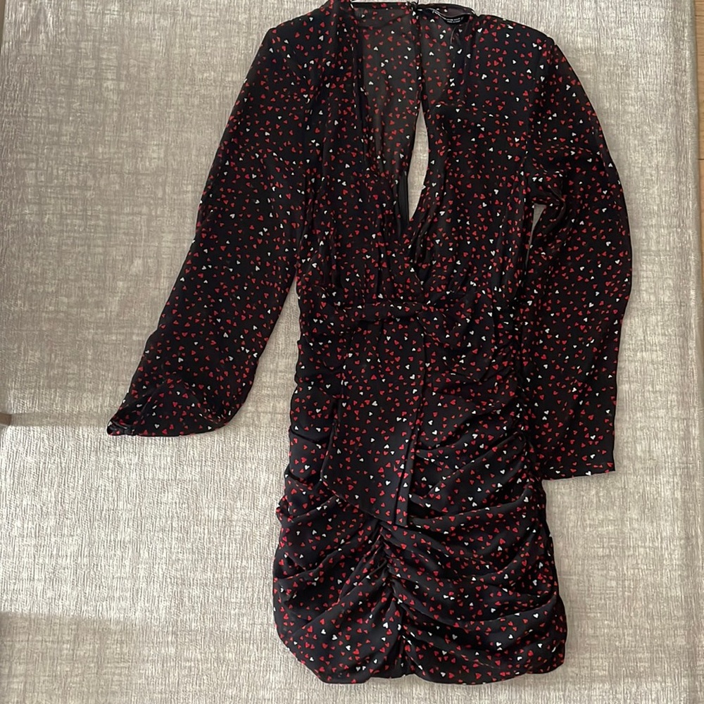 Zara hearts dress